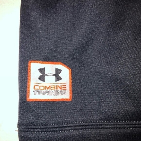 Mens Under Armour Combine Training Hoodie Blue 2XL Unisex - Picture 10 of 11